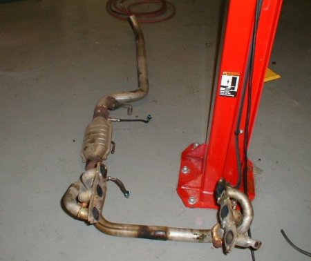 Complete 3 inch Exhaust System for 3.8, including Headers